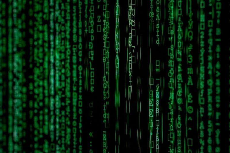 Digital streams of binary code representing kernel telemetry