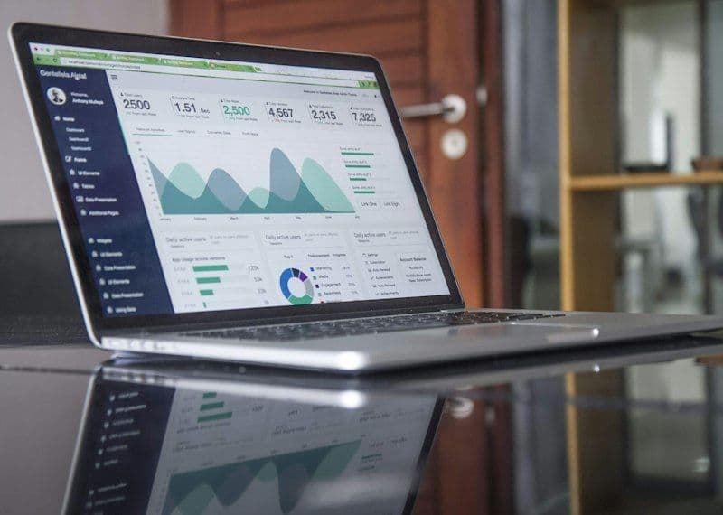 System architecture and cloud analytics metrics dashboard